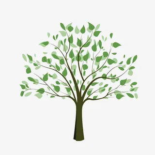 春天绿色树苗植物免抠动植物植物元素