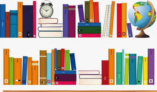 一排书本免抠