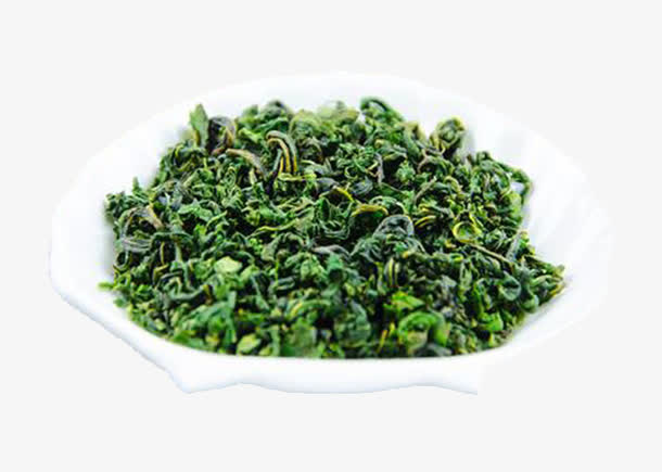 绿色桑叶茶免抠