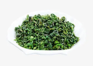 绿色桑叶茶免抠