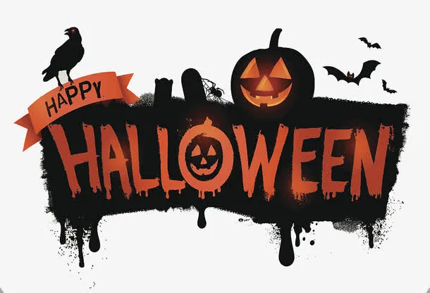万圣节海报免抠