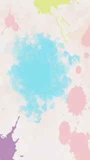 简约水墨彩色H5背景素材高清