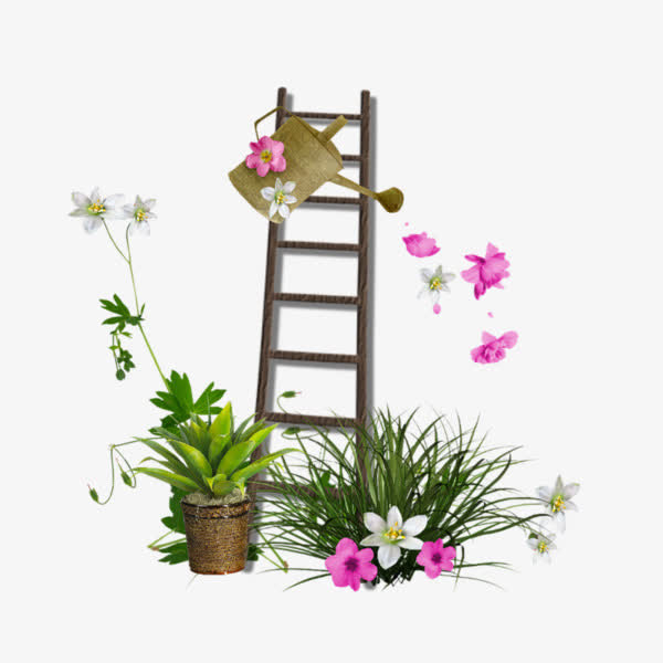 笛子花洒浇花免抠