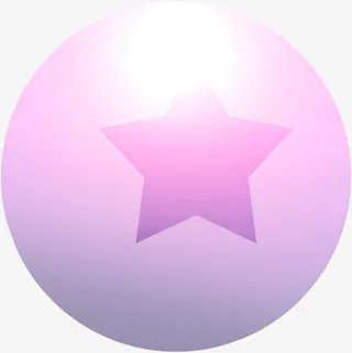 高清创意质感粉红色的气球免抠