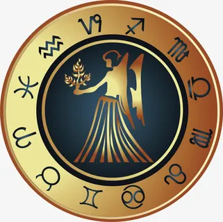 金属圆盘处女座免抠