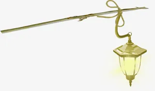 卡通吊灯png素材免抠