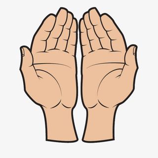 一双捧着的手免抠