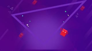 紫色背景红包海报