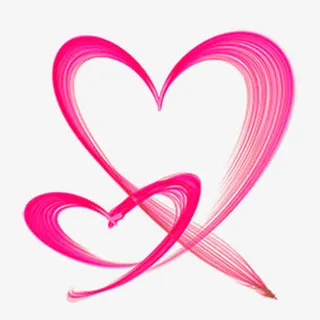 红心免抠装饰素材免抠