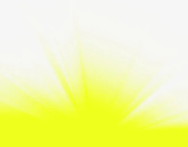金黄色效果节日太阳光效设计免抠