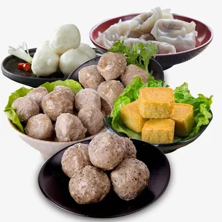 鱼丸牛肉丸各种美食免抠