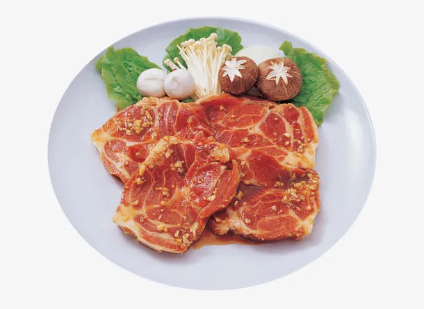 调味猪排免抠