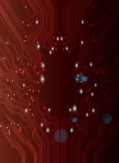 动感光点电子科技线路板海报背景高清