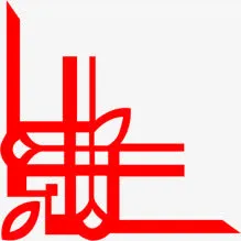 红色中式剪纸边框免抠