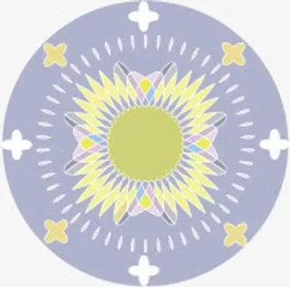 底纹圆圈花纹免抠