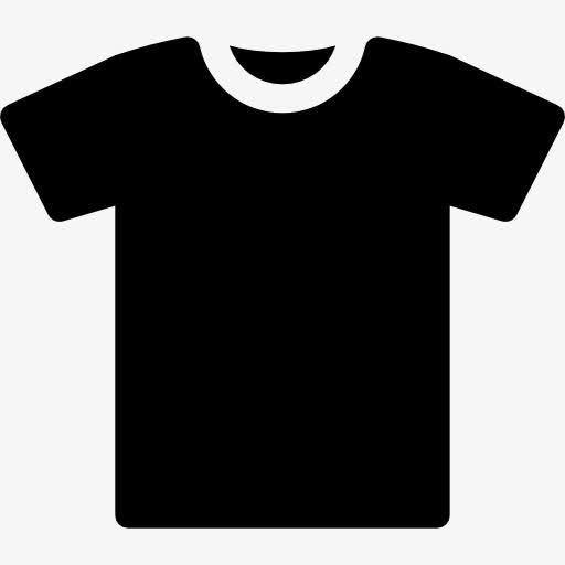 休闲T恤图标免抠