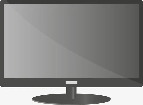 液晶电视机矢量图免抠