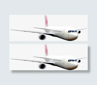 翱翔的飞机淘宝旅游促销免抠