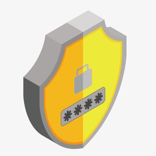矢量防护盾牌免抠