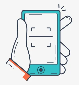 手机二维码扫码免抠