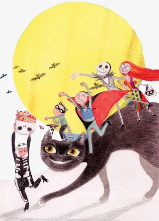 动物幻想-万圣节免抠