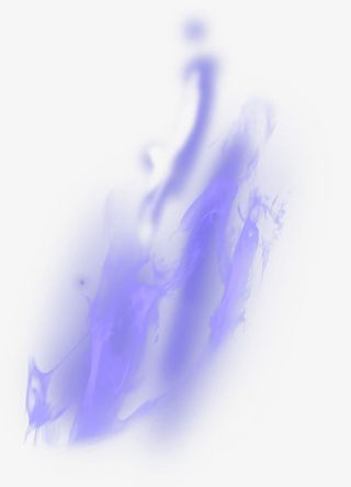 紫色清新火焰烟雾效果元素免抠