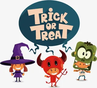 万圣节矢量素材免抠