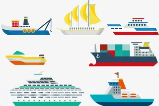 船只合集矢量免抠