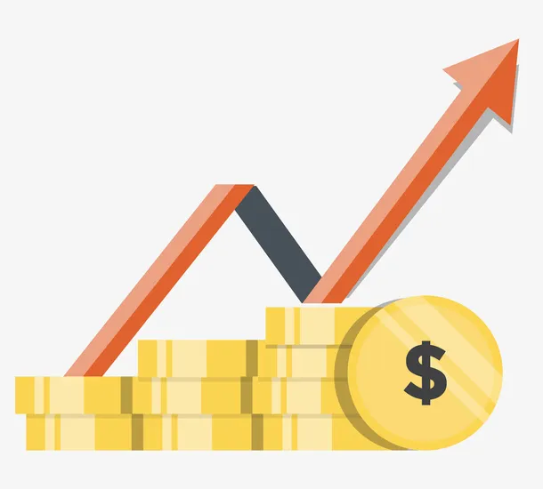 金融资讯基金箭头免抠