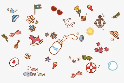 可爱美景素材免抠 可爱美景素材免抠