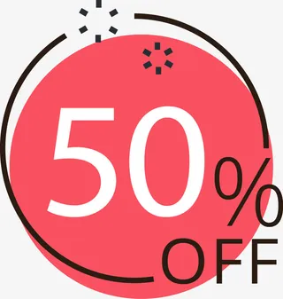 浪漫标签设计素材免抠