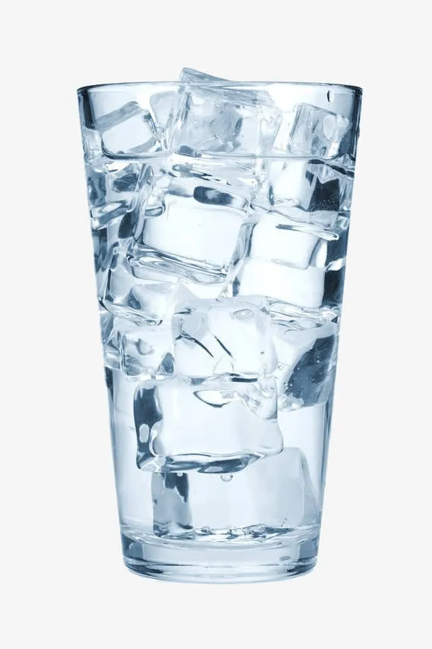 一杯冰水免抠