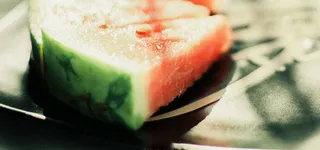 夏日日系清新文艺清爽西瓜背景高清