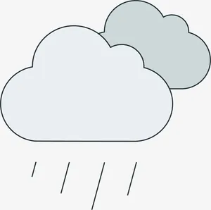 降水情况设计图标免抠