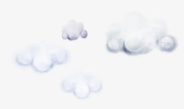 素色云朵免抠