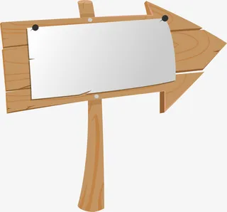 红色箭头招牌免抠