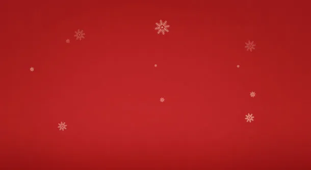 雪花红色背景素材