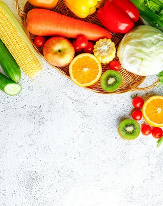 蔬菜果蔬背景一堆蔬菜免抠背景H5背景元素