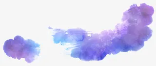 水彩云免抠