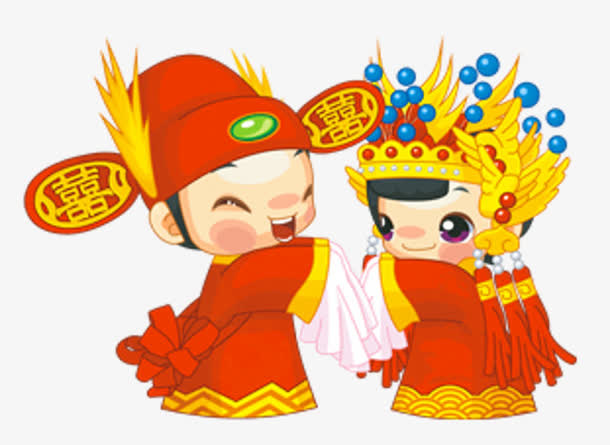 中式新婚免抠