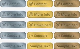 金属按钮免扣素材免抠