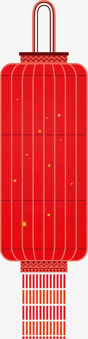 手绘卡通海报灯笼卡通免抠