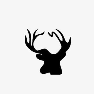 时尚简单美观麋鹿角免抠