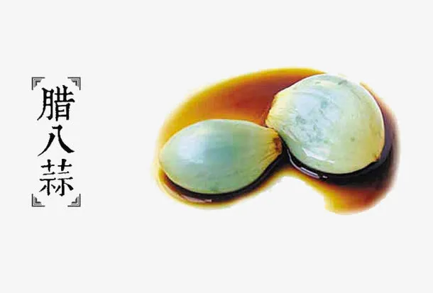 新鲜的腊八蒜免抠