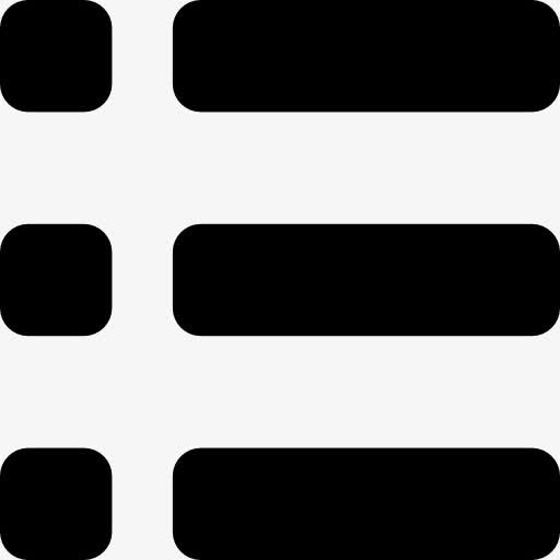 三项列表格线图标免抠