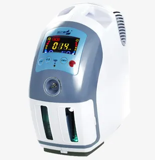 家用制氧机带雾化老人氧气机免抠