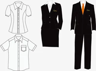 工作服素材免抠