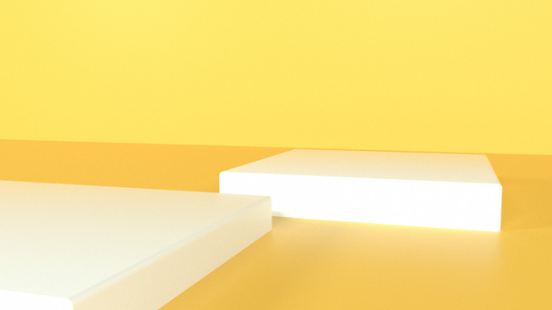 黄色空间背景免抠