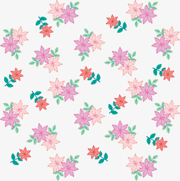 粉色春季花朵背景