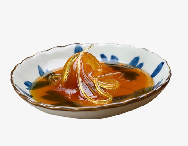 碟子里的麦芽糖免抠